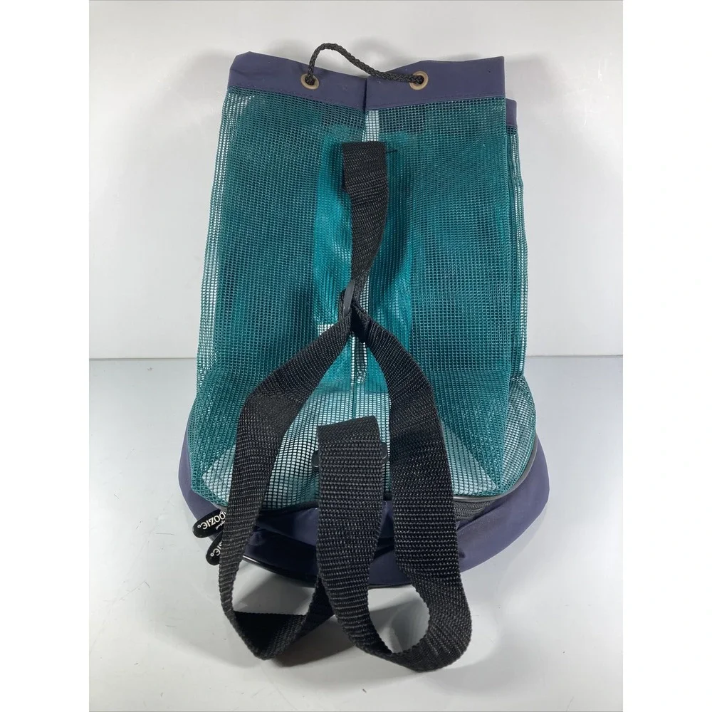 Original Koozie Pepsi Cola Insulated Mesh Beverage Cooler w/Strap Picnic Pockets